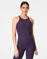 SPANXsmooth™ OnForm High Neck Shelf Tank | Aubergine